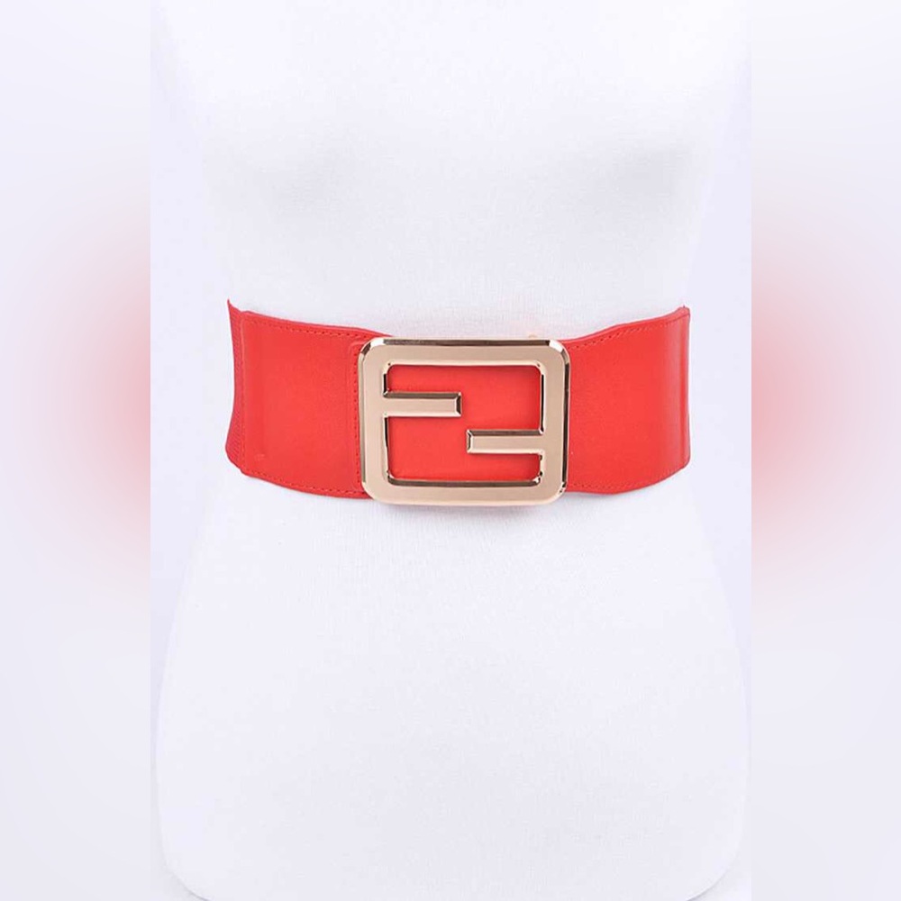 Plus Size Wide Waist Corset Statement Belt - Picture 3 of 7